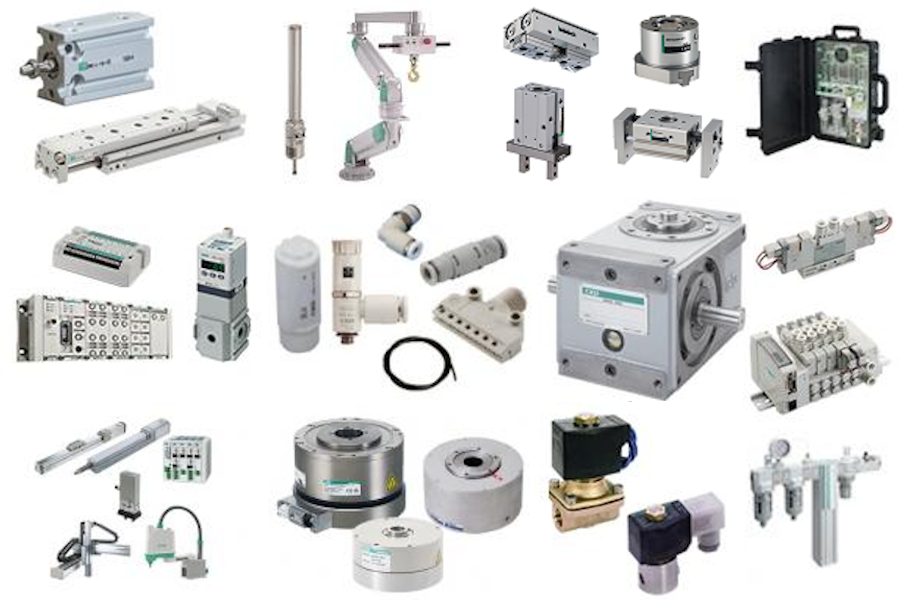 Componentes para automatización de procesos y control de fluidos.